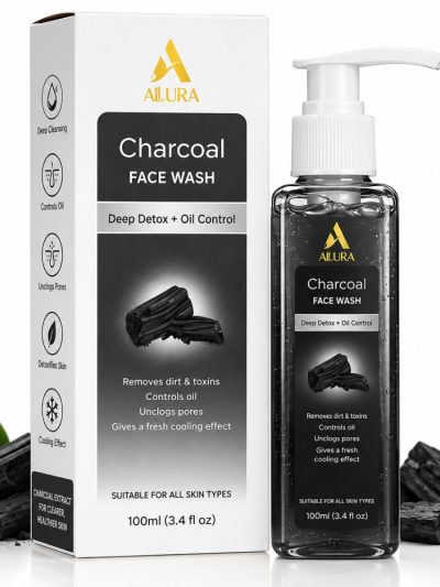 Allura Charcoal Face Wash