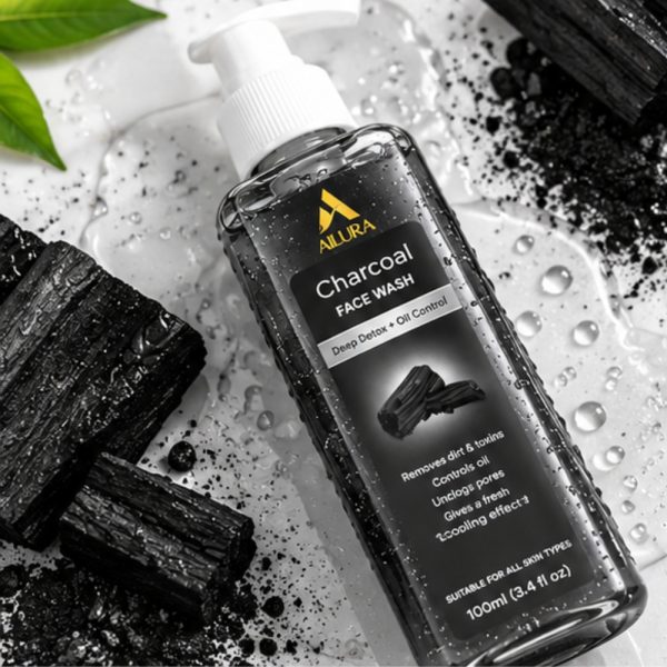 Allura Charcoal Face Wash - Image 2